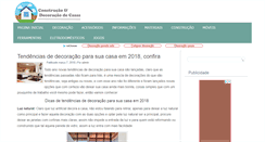 Desktop Screenshot of construcaoedecoracaodecasas.com